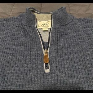 Jos A Bank Quarter Zip 1905 Tailored Fit Knit Sweater